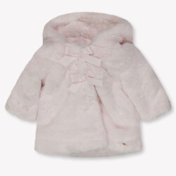 Tartine et Chocolat Baby jongen faux fur jas in off white