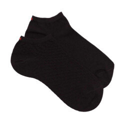 Tommy Hilfiger Dames effen enkelsokken met textuur (set van 2)