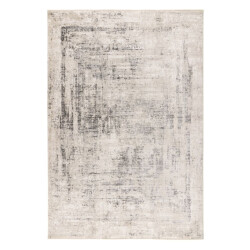 Muratap Vintage marmer vista – luxe vloerkleed creme zilver laagpolig- 200x290 cm