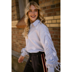 Nukus Nks02101 rosa blouse stripe