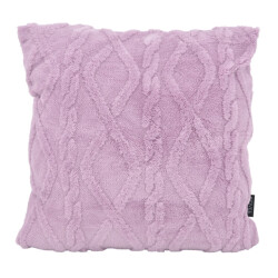 NOVÉE Furry cross lila | 45 x 45 cm | kussenhoes | polyester