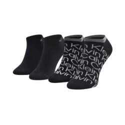 Calvin Klein No-show sokken met logo voor heren (set van 2)