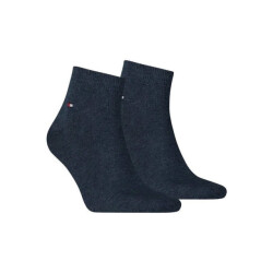 Tommy Hilfiger Enkelsokken met geborduurd logogaren voor heren (set van 2)
