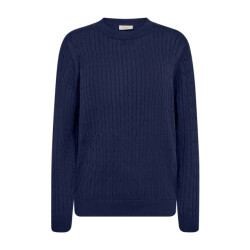 Free Quent Fqdodoc-pullover navy blazer