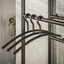 Hoyz kapstokhanger tubra verpakt per 6 drift brown