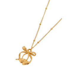 Label Kiki K.sk.186.1 cherry bow necklace