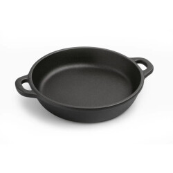 Maysternya Gietijzeren barbecue pan ø 18 x 3 cm zwart