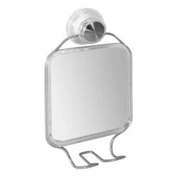 CaliCosy Zuign spiegel met zilveren afwerking h25,5 cm brume