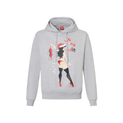 Apollo Heren foute kersttrui hoodie foute kerst print