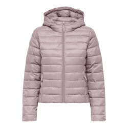 Only Onltahia lw quilted hood jkt noos otw licht