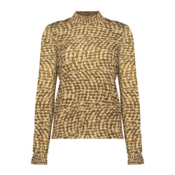 Geisha top 52856-20 530 green beige