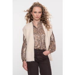 Geisha gilet hairy 54830-29 010