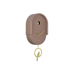 Karlsson wandklok tweet mocha brown