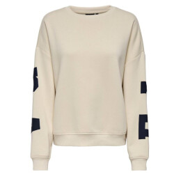 Only Onlsweat l/s back/sleeve print swt