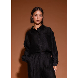 Studio Amaya Filipa blouse glanzend jacquard