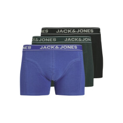 Jack & Jones Heren plus size boxershorts trunks jacblack friday 3-pack multicolor