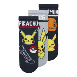 Name It Jongens sokken nmmsantiago pikachu 3-pack donkerblauw