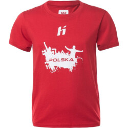 Huari Kinderen/kinderen polen fan t-shirt