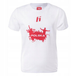 Huari Kinderen/kinderen polen fan t-shirt