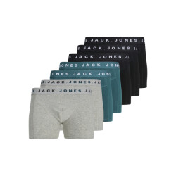 Jack & Jones Heren boxershorts trunks jacbennett 7-pack effen