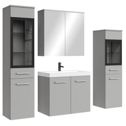 Badplaats Badkamermeubel set mirano 60 x 35 cm mat badmeubel met