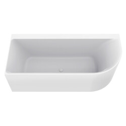 Vtw Living hoekbad ligbad glans 180 80 cm links