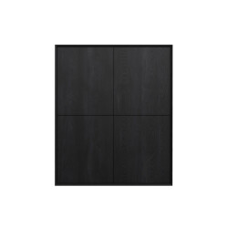 CaliCosy Dressoir hoog 4 deuren l100 cm orÉlia