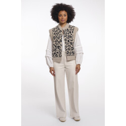 Rino & Pelle short waistcoat elona.5012621 11066 desert leopard