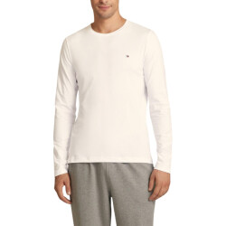 Tommy Hilfiger Heren logo slim t-shirt met lange mouwen