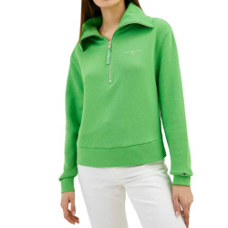 Tommy Hilfiger Dames half rits slim sweatshirt