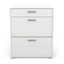 CaliCosy Rangement chaussures 2 abattants et 1 tiroir l80,8 cm izzy