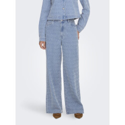 Jacqueline de Yong Jdynico structure hw wide jeans dnm blue denim