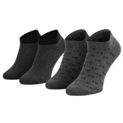 Calvin Klein Enkelsokken met geborduurd logo voor heren (set van 2)