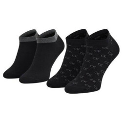 Calvin Klein Enkelsokken met geborduurd logo voor heren (set van 2)