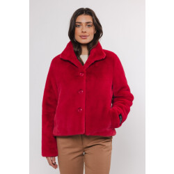 Rino & Pelle Vie.7002411 single breasted fake fur jacke