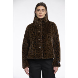 Rino & Pelle Vie.7012511 single breasted fake fur jacke
