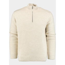 Innocente Half zip met ingebreide structuur inct 1164/