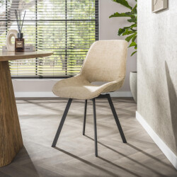 Hoyz stoel swivel draaibaar verpakt per 4 jaroq zand