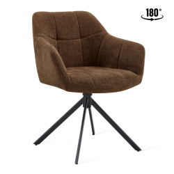 Multifurn Eetkamerstoel jesse stof choco