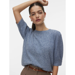 Vero Moda vmdoffy 2/4 o-neck pullover ga noos 10278313 dark denim