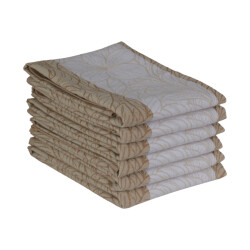 DoubleDry Luxe theedoeken set 6 stuks 50x70 cm 100% katoen hoge