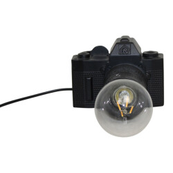 House Vitamin Camera lamp-15x11cm-incl. gloeilamp-polyresin--