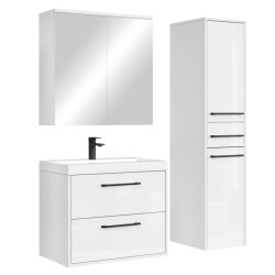 Badplaats Badkamermeubel set florence 60 cm – hoogglans – hangend badmeubel