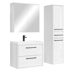 Badplaats Badkamermeubel set florence 60 cm – hoogglans – hangend badmeubel