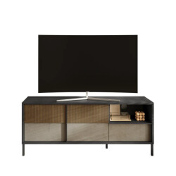 CaliCosy Klein tv-meubel met 2 deuren, 1 lade en 1 open vak l156 cm everest