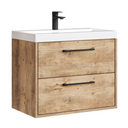 Badplaats Badkamermeubel set florence 01 60 cm – kastanje – hangend