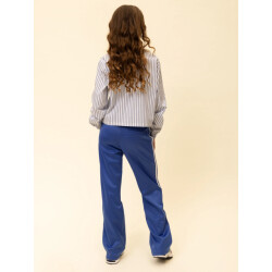 Looxs Revolution Blouse gestreept kobalt voor meisjes in de kleur