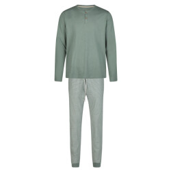Phil & Co Heren winter pyjama set lang gestreept