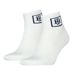 Tommy Hilfiger Heren enkelsokken van katoenmix (set van 2)