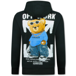 True Rise Oversized hoodie met capuchon off work